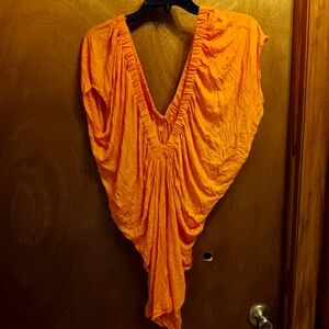 Mai Tai Orange Knit Top